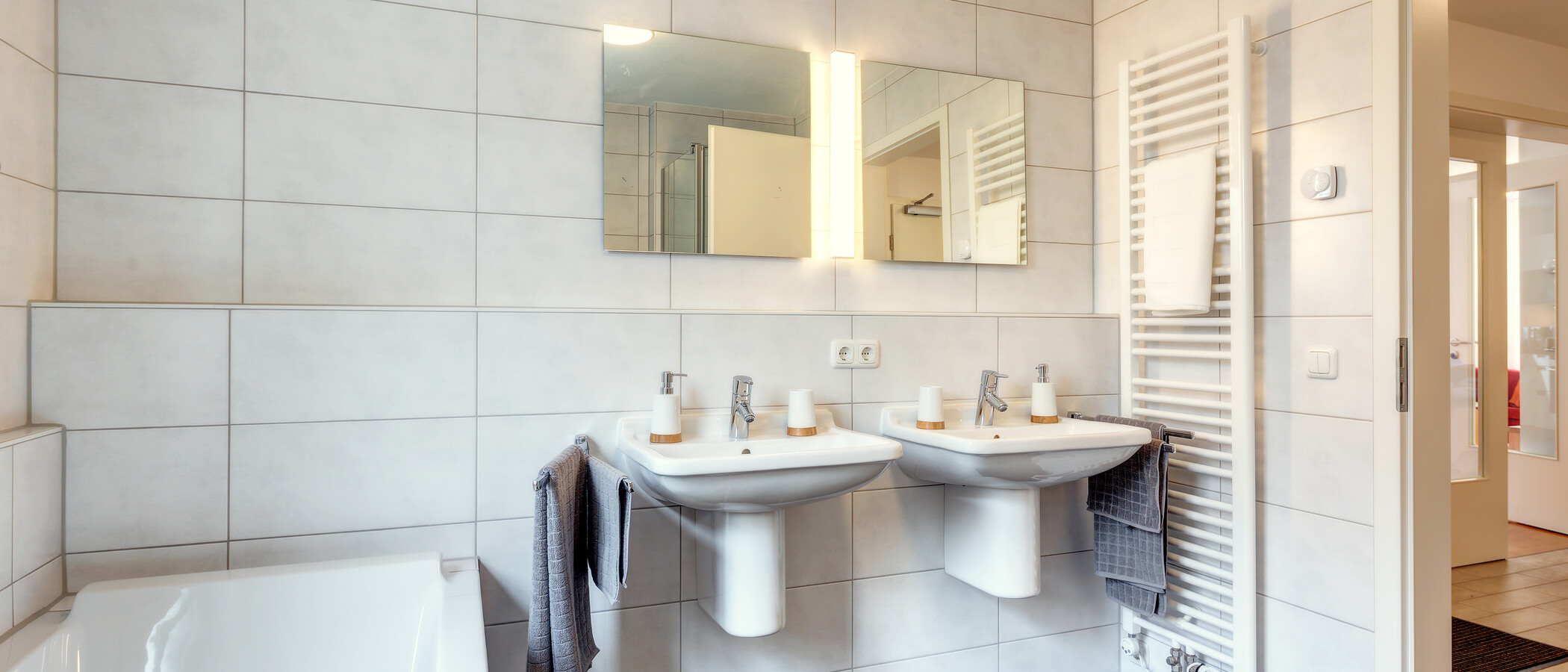 appartamento con giardino München Forstenried 04 bagno 9703