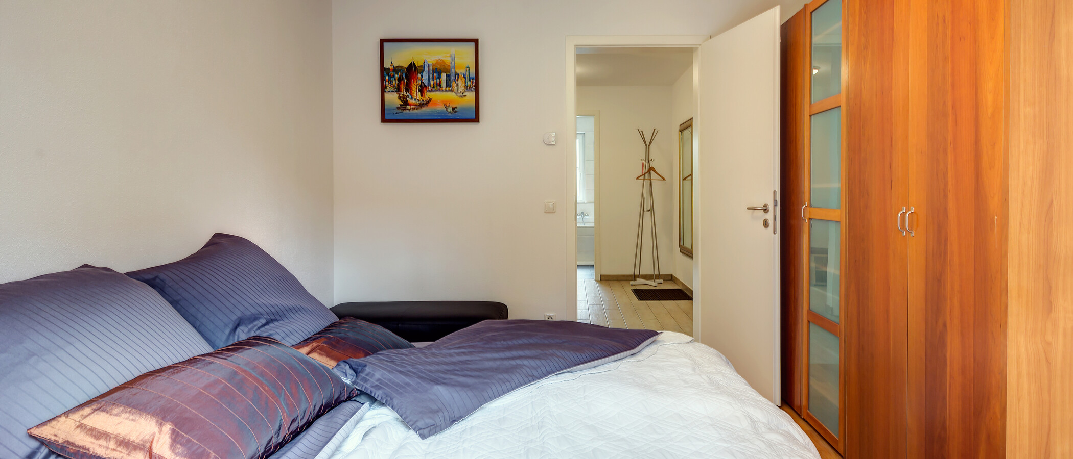 appartamento con giardino München Forstenried 04 zona notte 9703