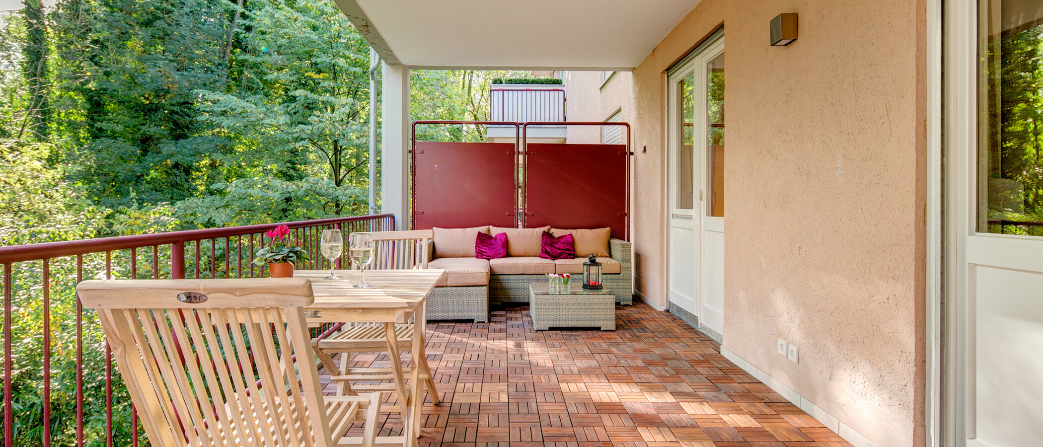 appartamento München Herzogpark 01 terrazza 9714