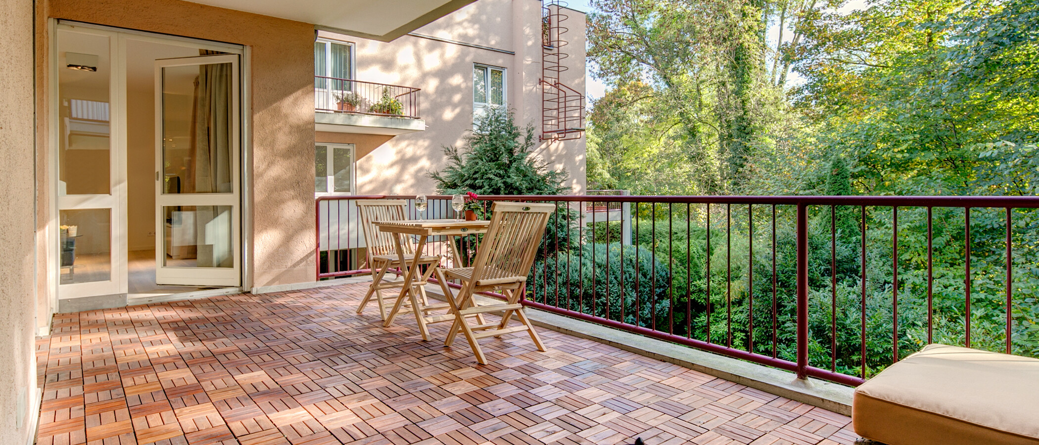 appartamento München Herzogpark 03 terrazza 9714