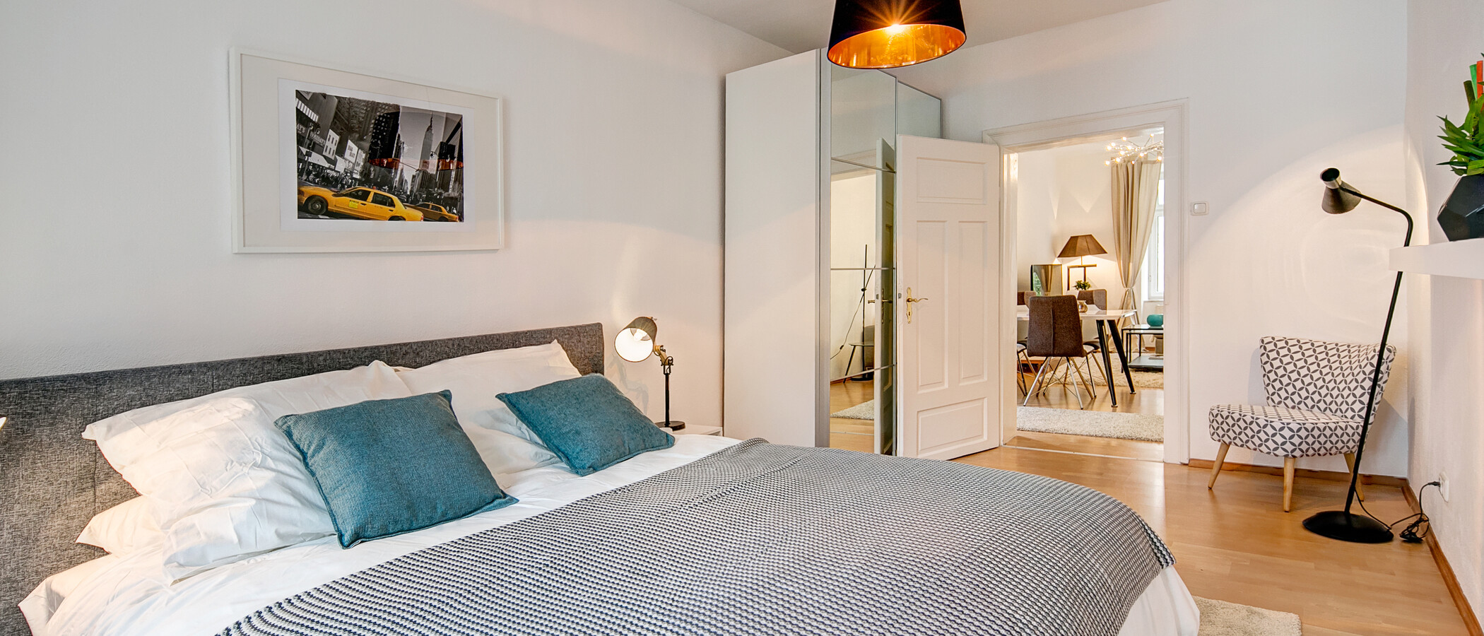 appartamento München Maxvorstadt - Rund um den Josephsplatz 04 2° zona notte 9730