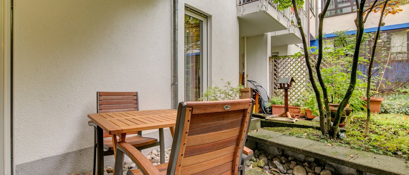 appartamento München Maxvorstadt - Westen 02 terrazza 9732