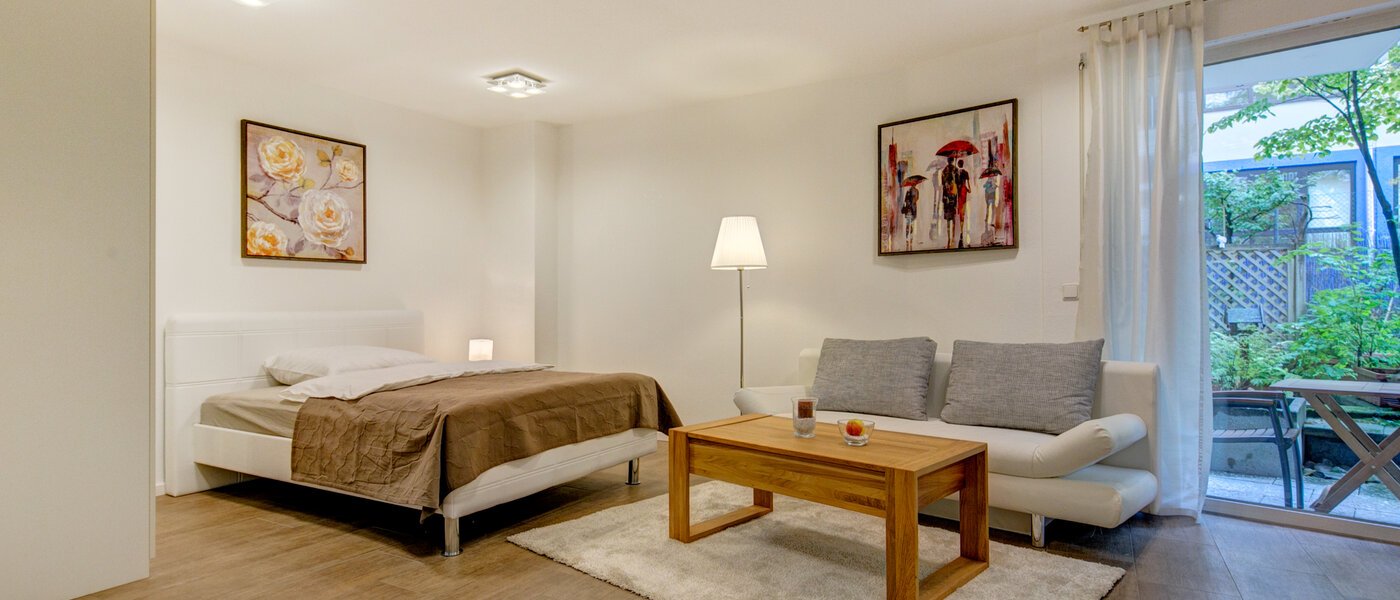 appartamento München Maxvorstadt - Westen 03 zona living 9732