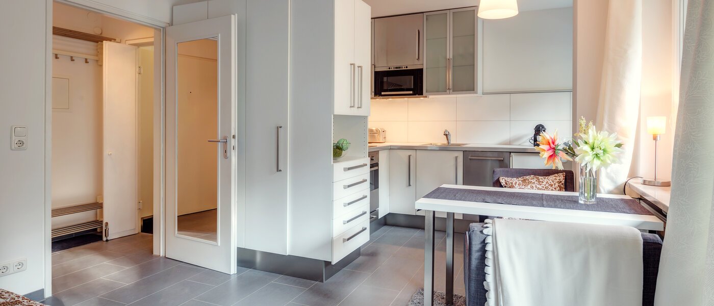 abitazione München Schwabing (rechts der Leopoldstraße) 04 soggiorno 9736