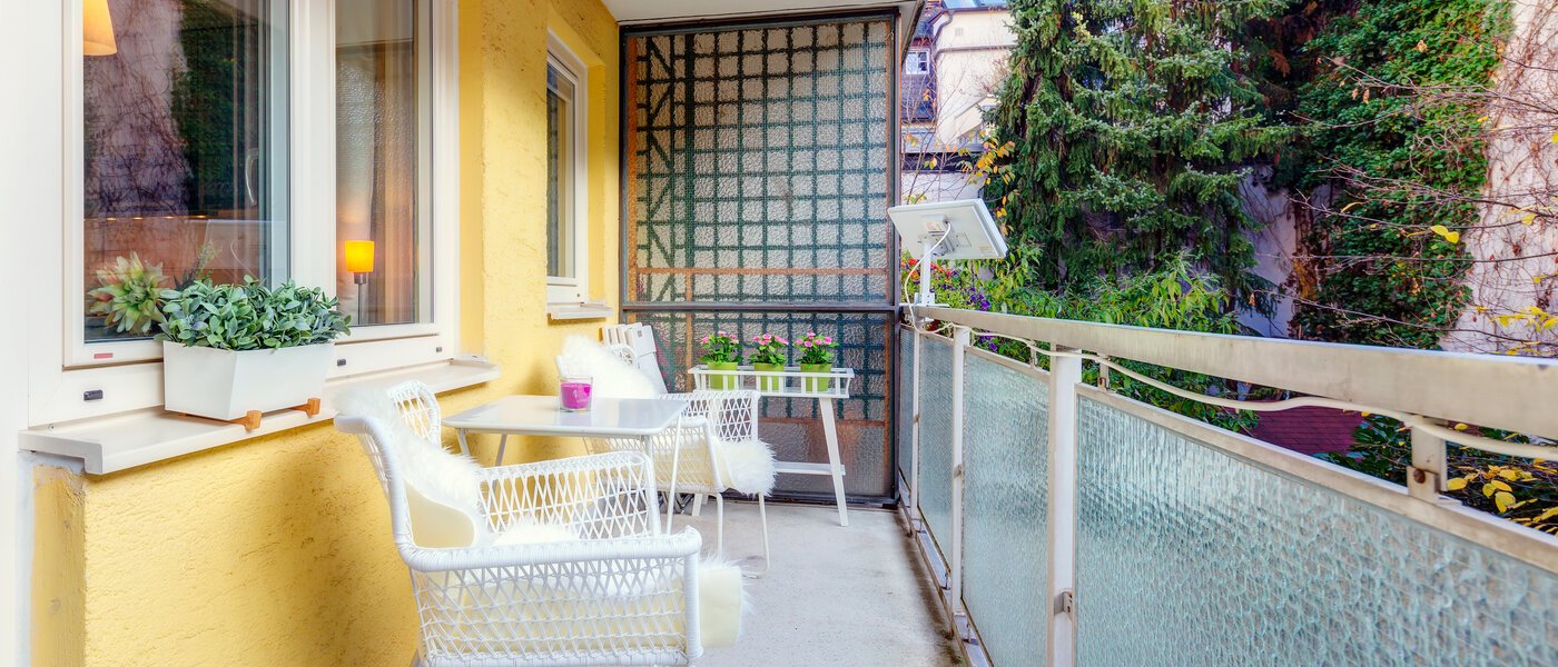 abitazione München Schwabing (rechts der Leopoldstraße) 01 balcone 9736