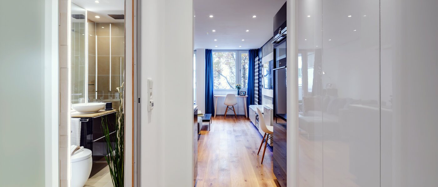 abitazione München Neuhausen 02 ingresso/corridioio 9737