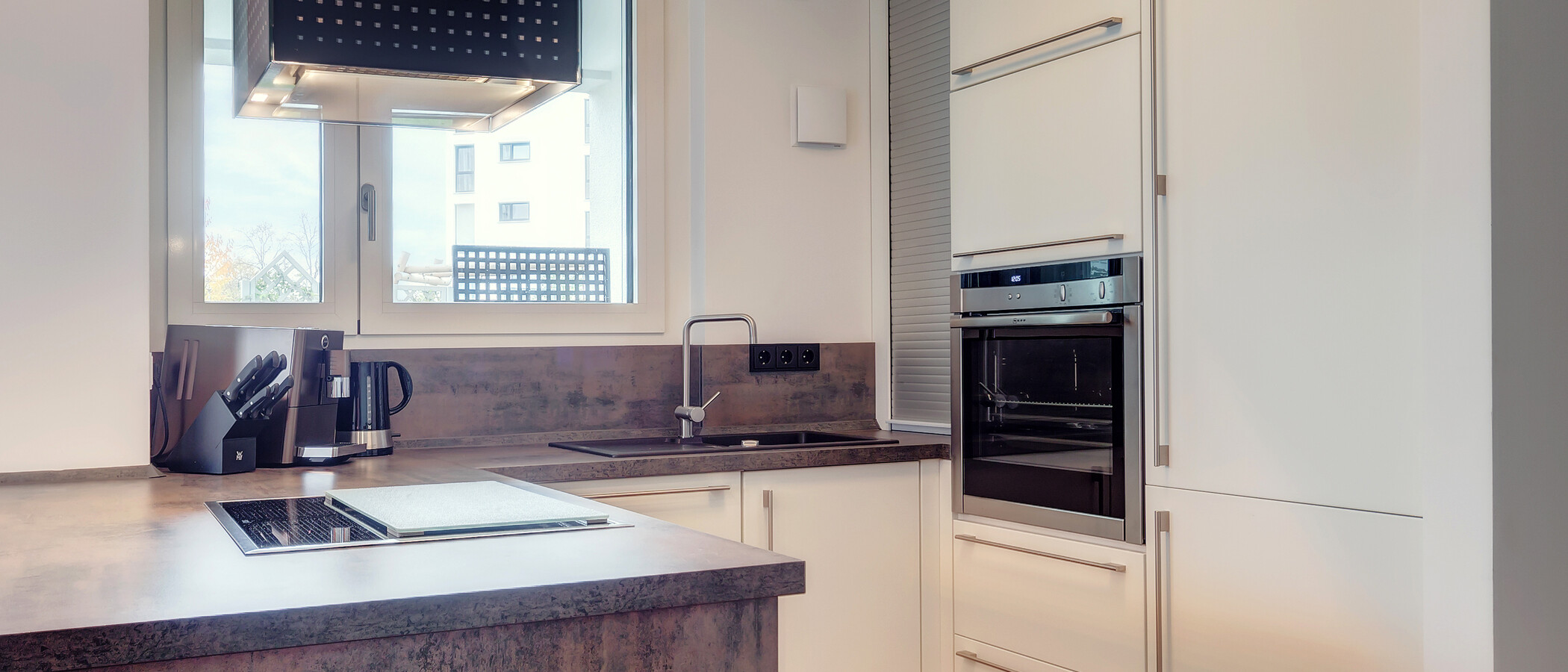 appartamento München Obersendling 01 cucina 9748