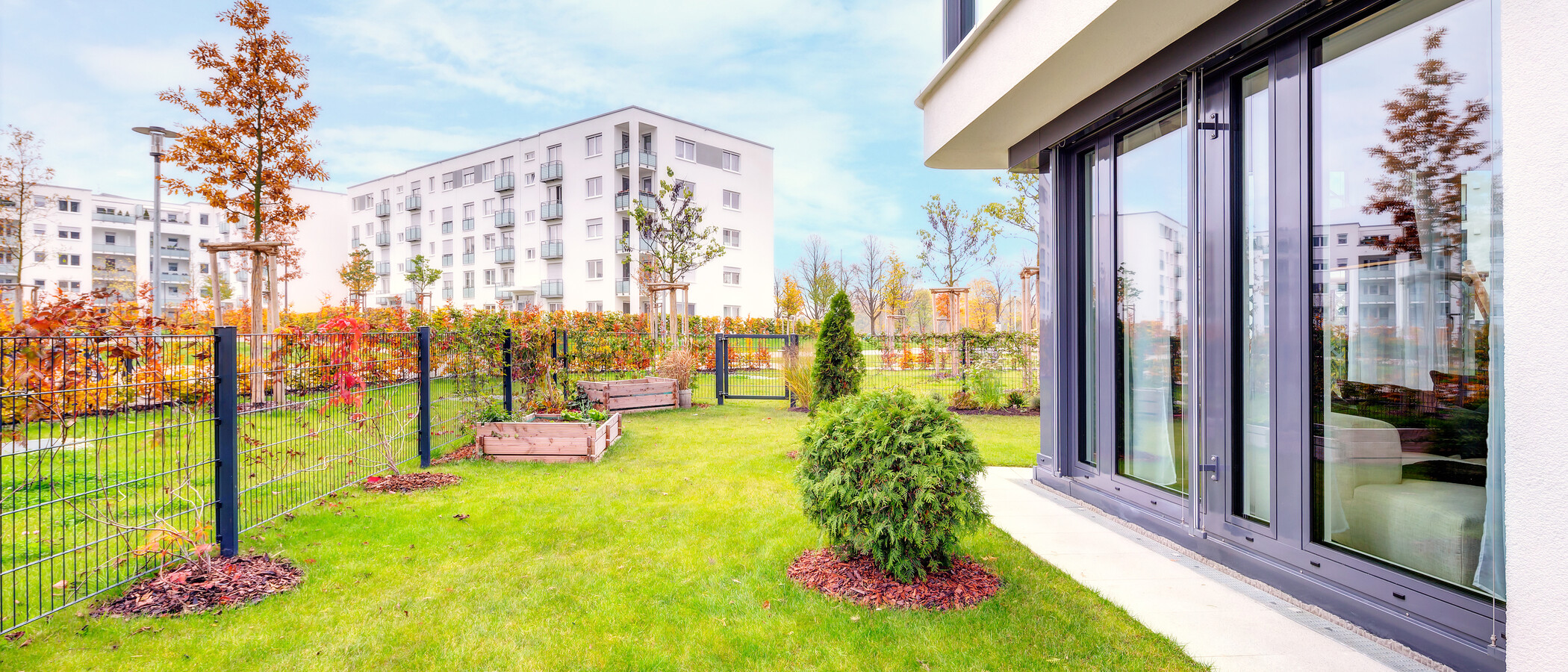 appartamento München Obersendling 04 giardino 9748