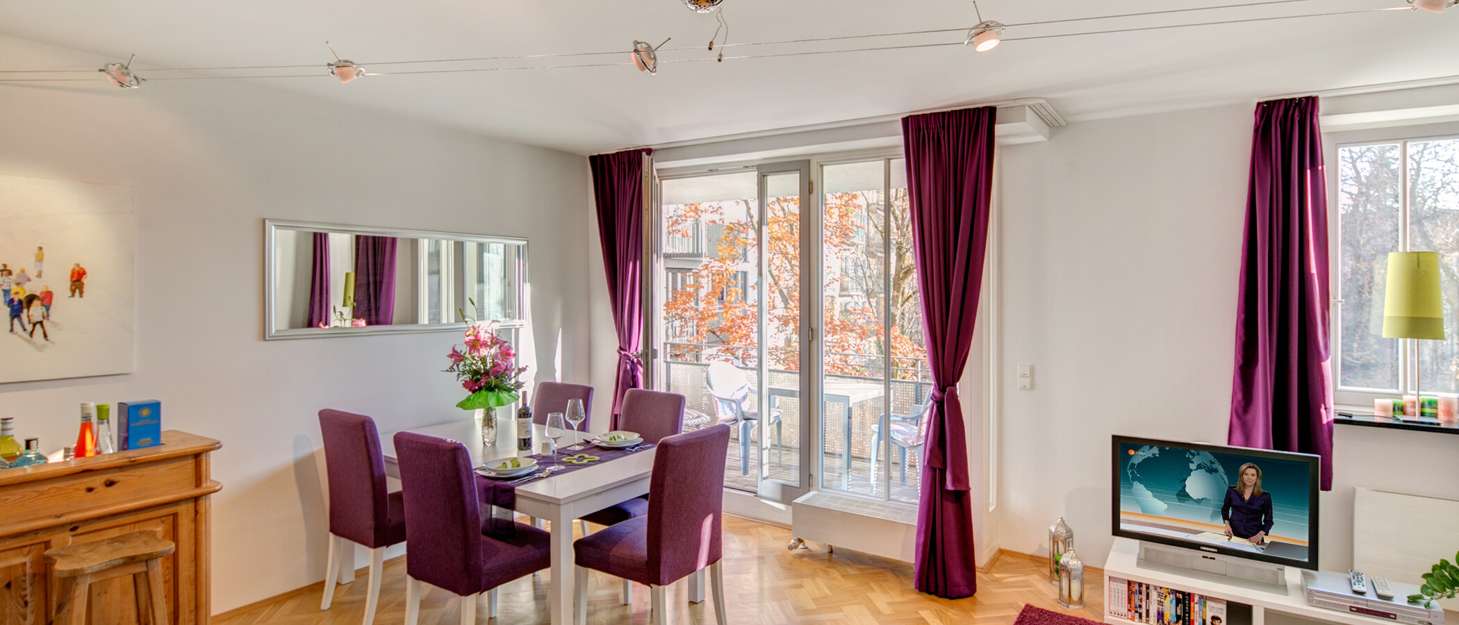 appartamento München Haidhausen 01 soggiorno 9754