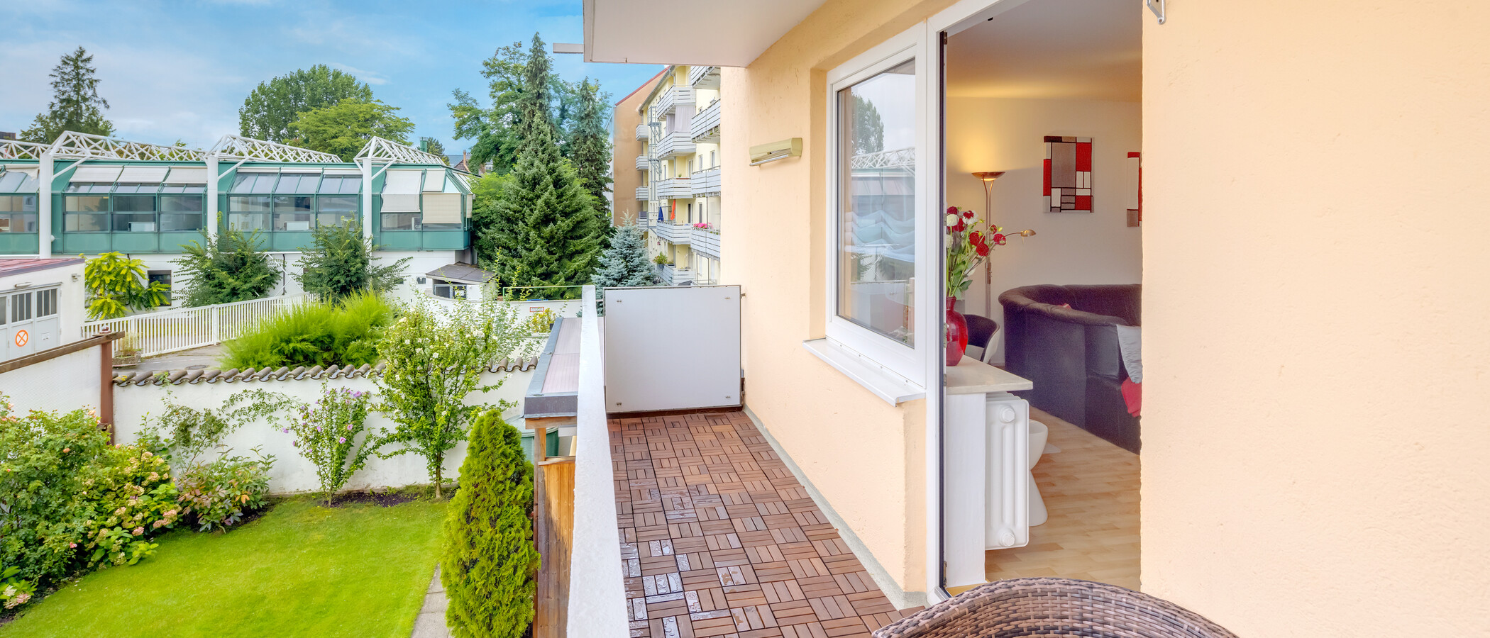 appartamento München Sendling 01 balcone 9759