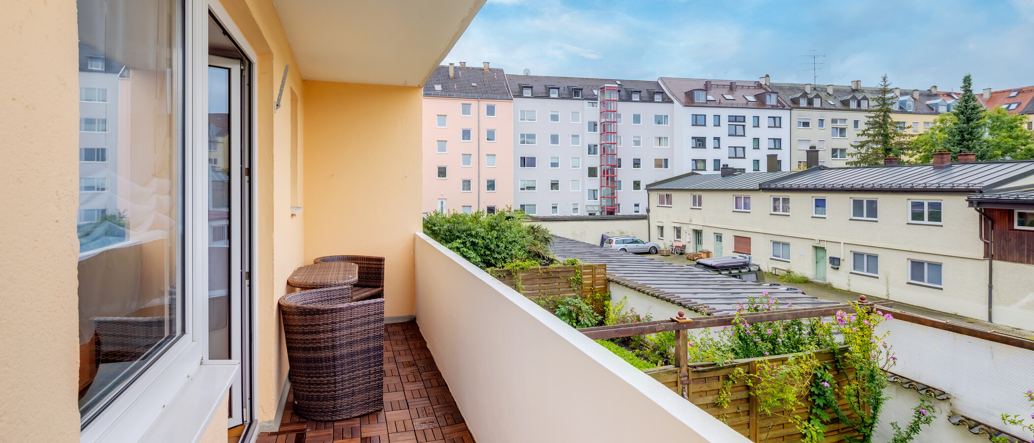 appartamento München Sendling 02 balcone 9759