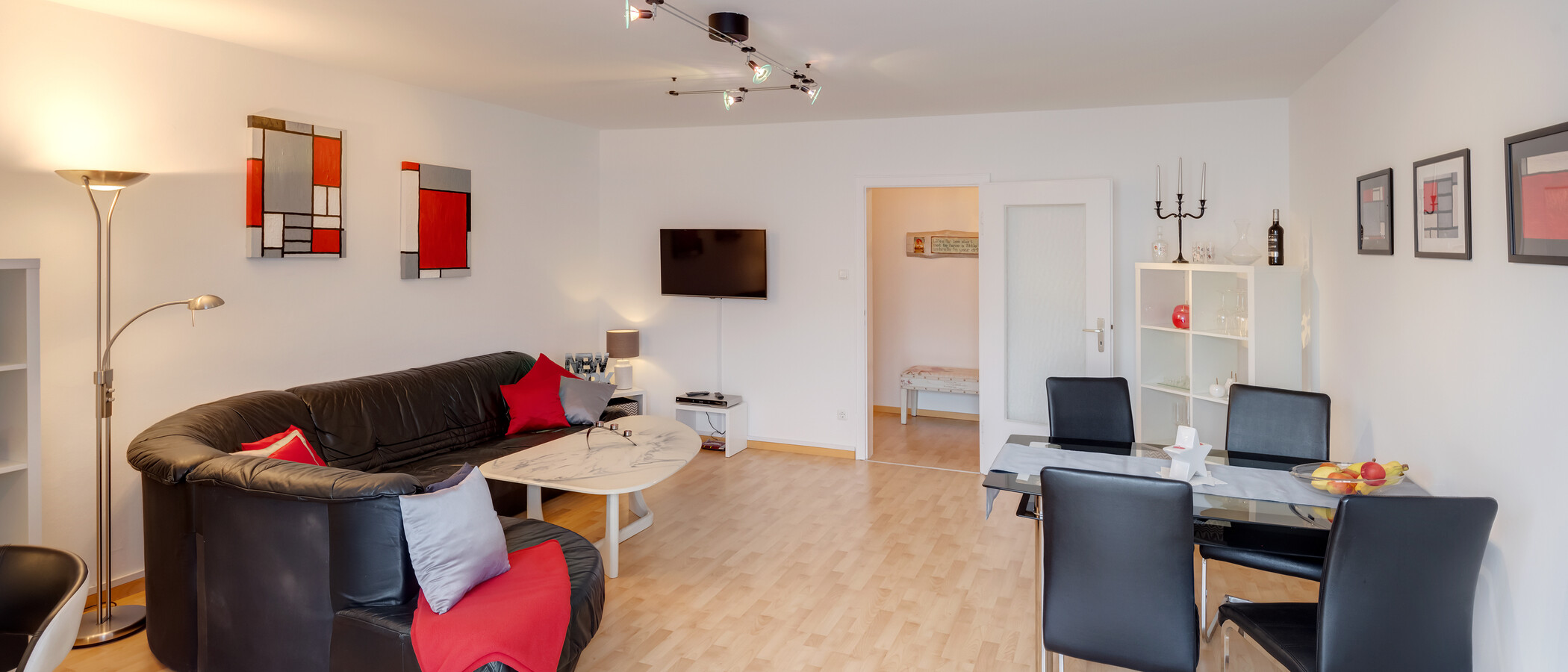 appartamento München Sendling 04 zona living 9759