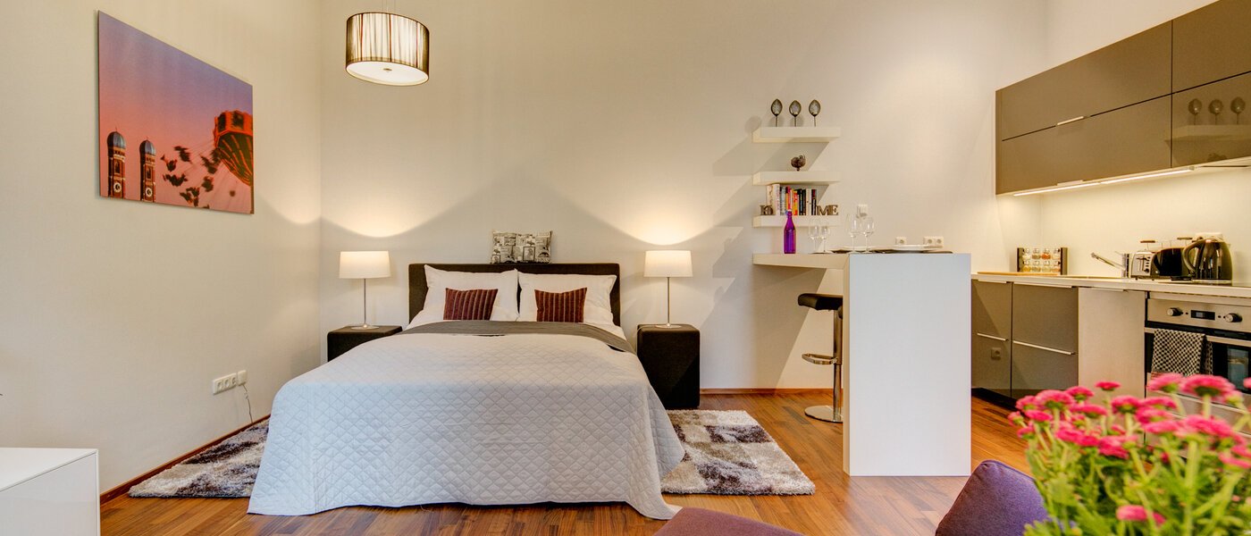 appartamento München Ludwigsvorstadt 01 zona notte 9771