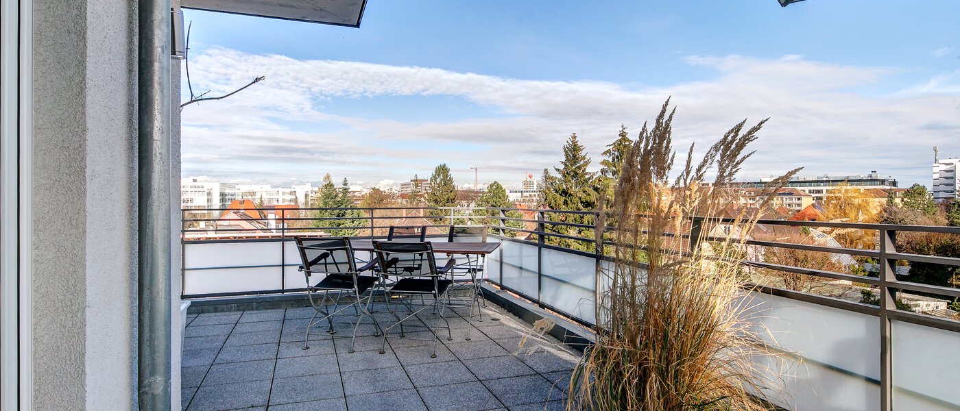 penthouse München Obergiesing 04 terrazza 9778