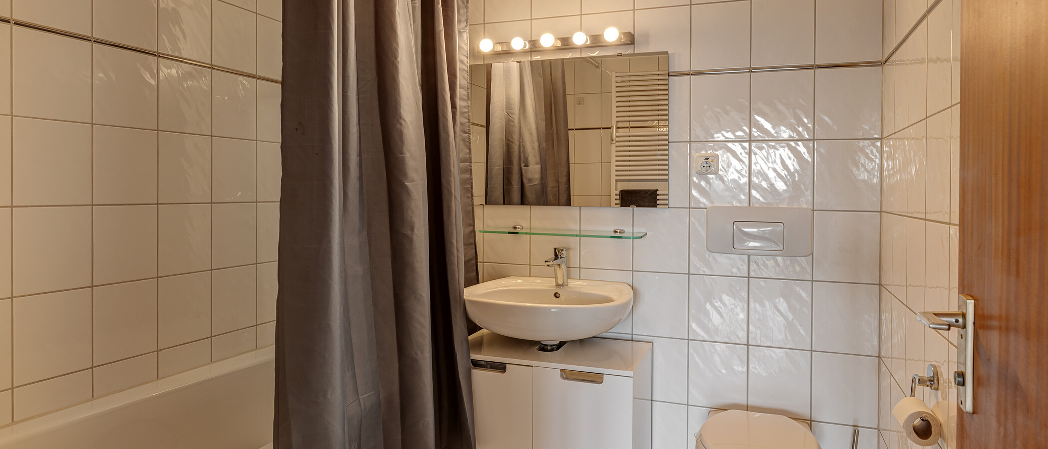 appartamento München Olympiadorf 01 bagno 9781