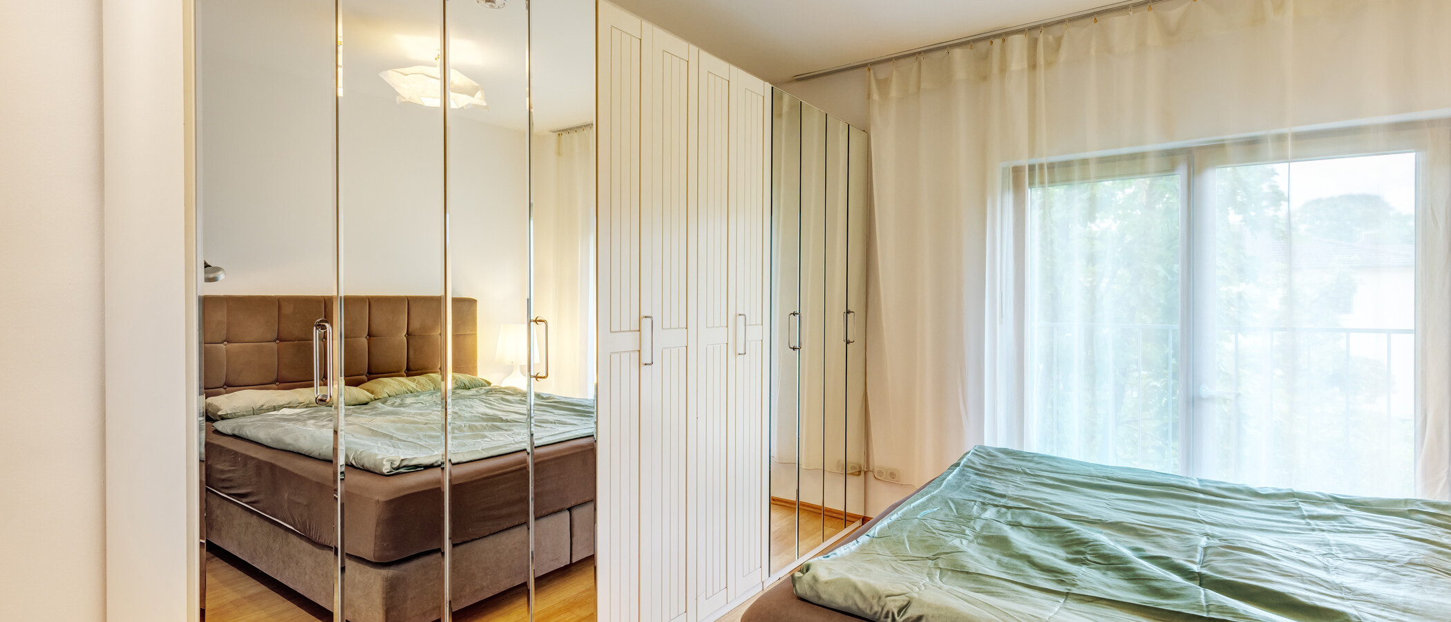 appartamento München Berg am Laim 02 camera da letto 9783