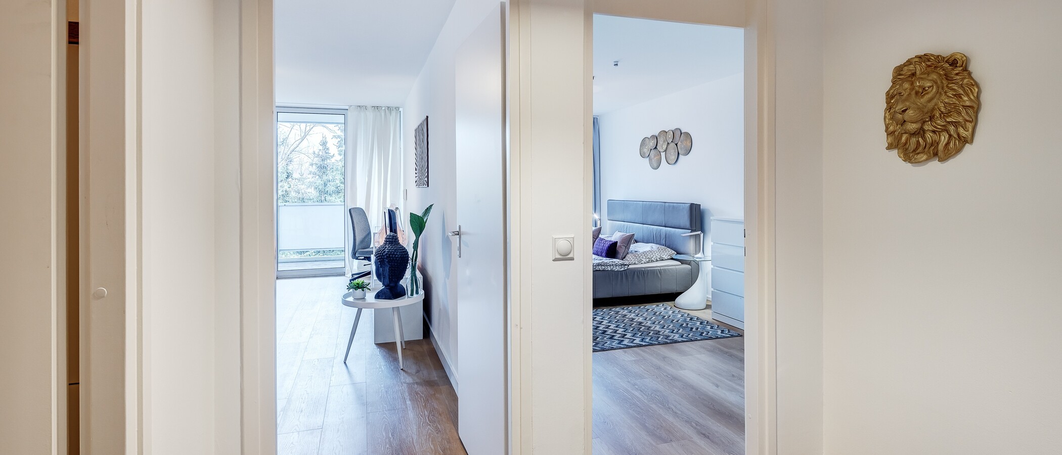 appartamento München Schwabing-Nord (zw. Leopoldstraße & Englischen Garten) 01 ingresso/corridioio 9789