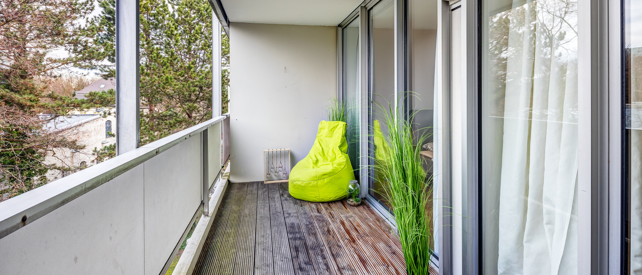appartamento München Schwabing-Nord (zw. Leopoldstraße & Englischen Garten) 03 loggia 9789
