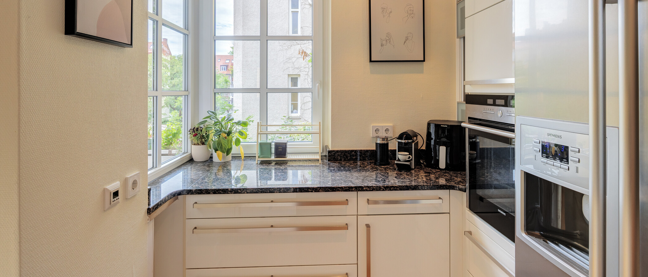 appartamento München Maxvorstadt 04 cucina 9792