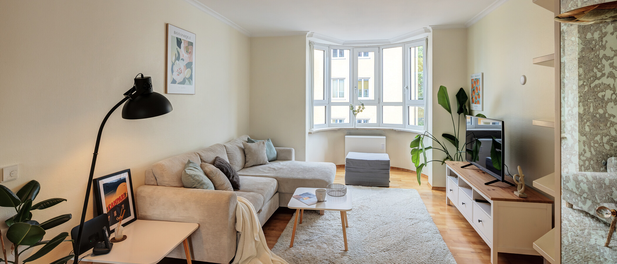 appartamento München Maxvorstadt 01 zona living 9792