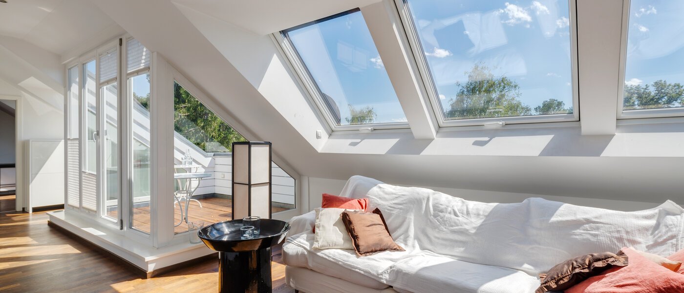 attico con terrazzo München Untermenzing 01 zona living 9794