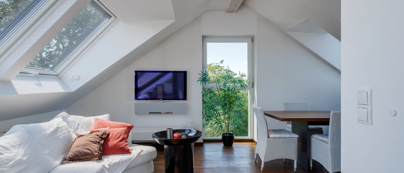 attico con terrazzo München Untermenzing 03 zona living 9794