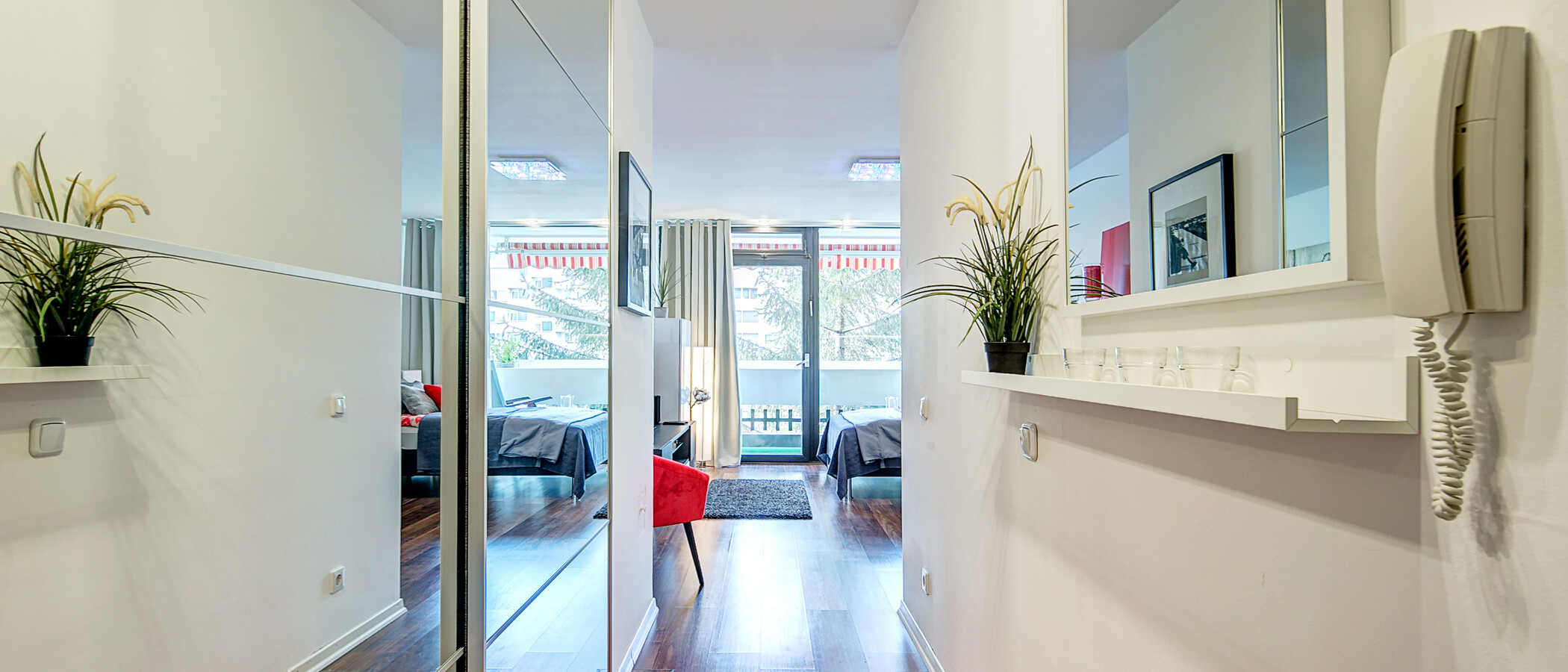 appartamento München Schwabing-West 01 ingresso/corridioio 9823