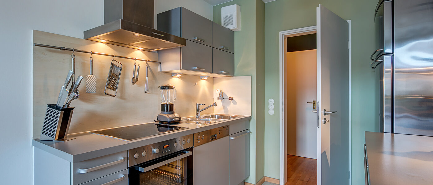 appartamento München Nymphenburg-Gern 01 cucina 9853