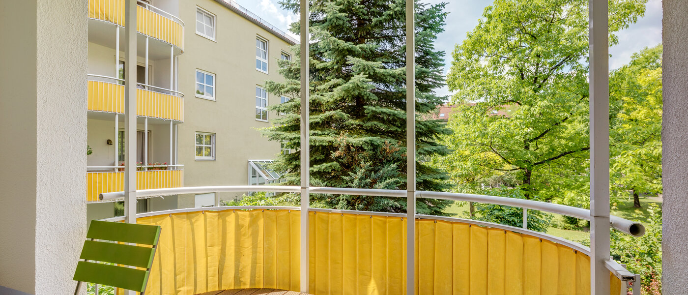 appartamento München Nymphenburg-Gern 01 balcone 9853