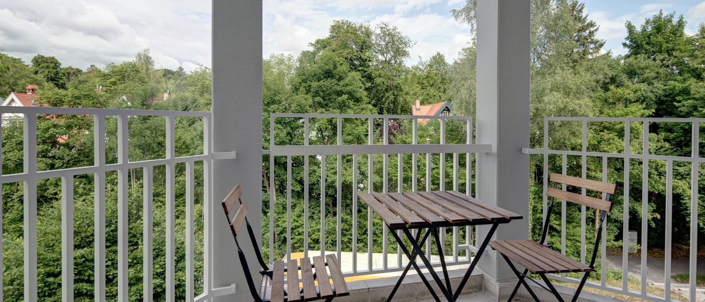 appartamento München Solln 02 balcone 9857