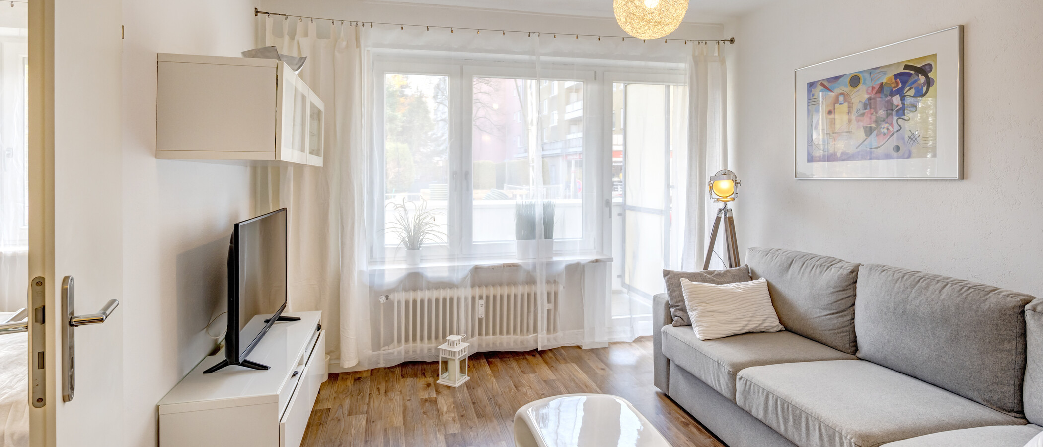 appartamento München Milbertshofen 01 zona living 9863