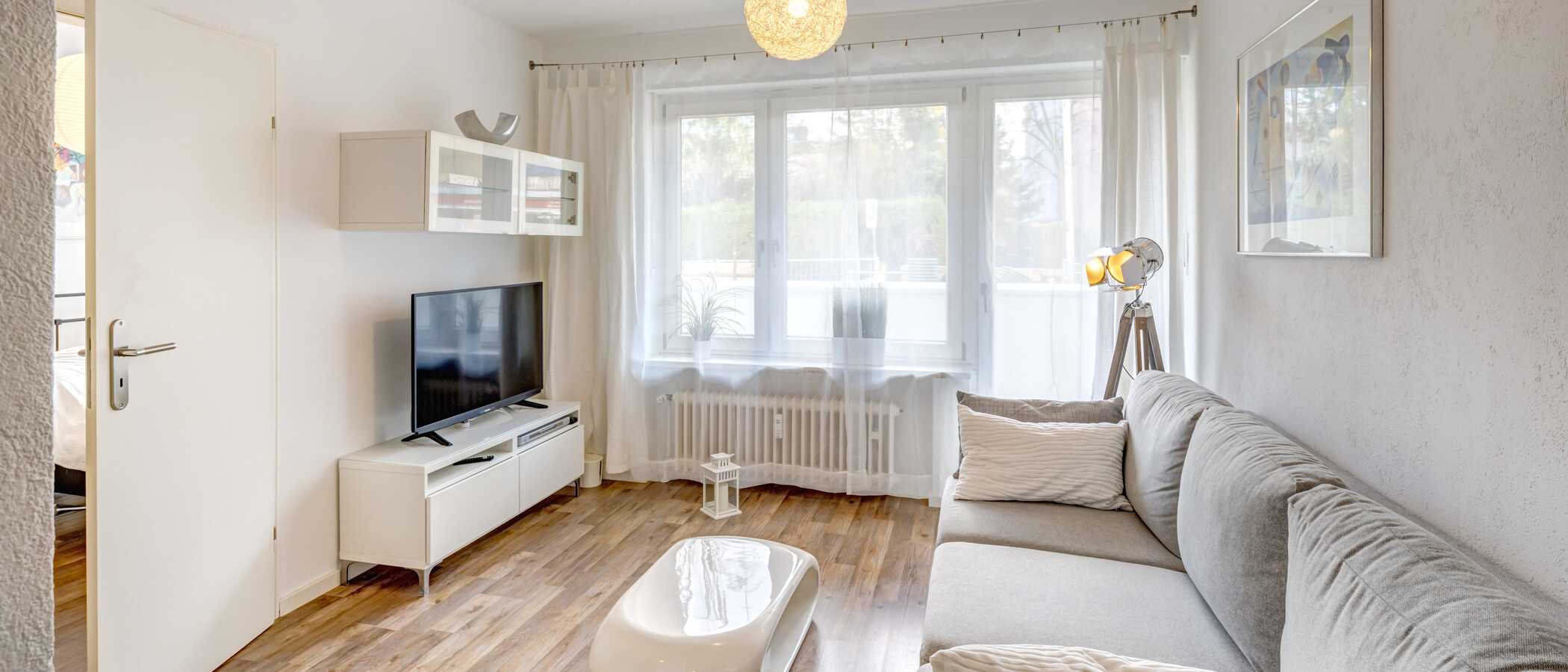 appartamento München Milbertshofen 02 zona living 9863