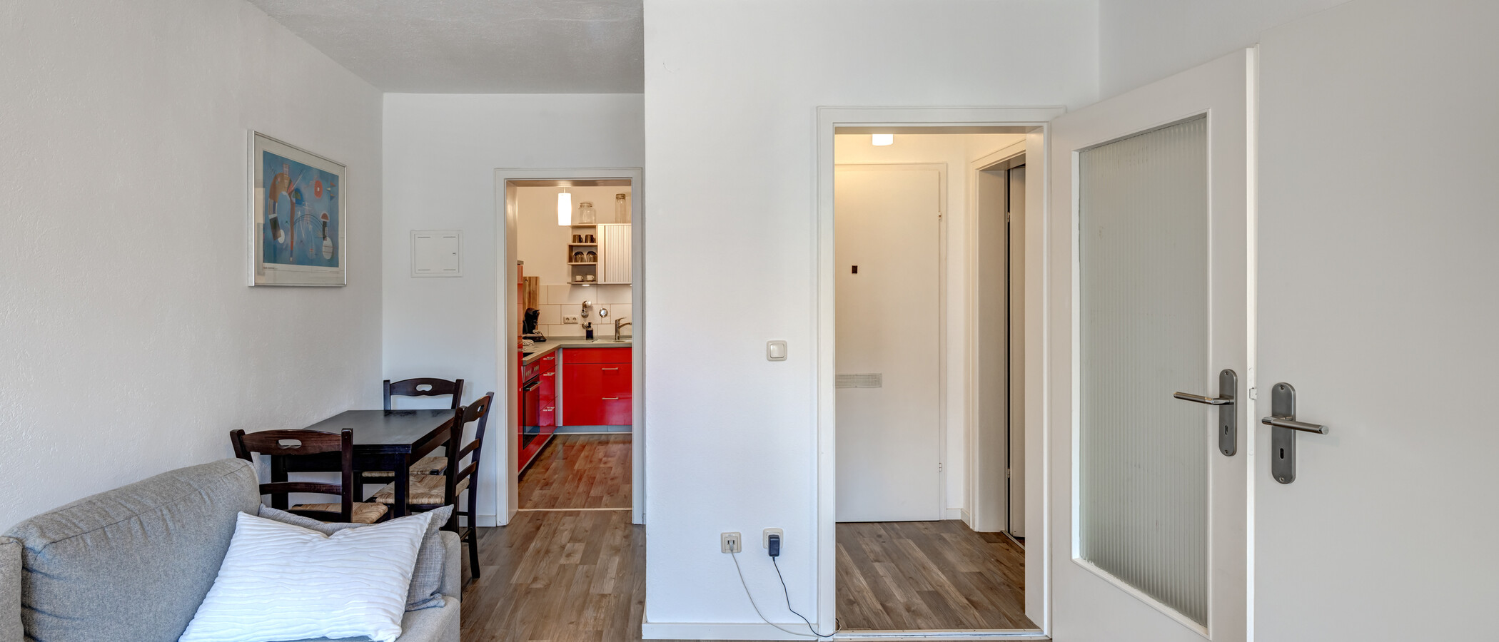appartamento München Milbertshofen 03 zona living 9863