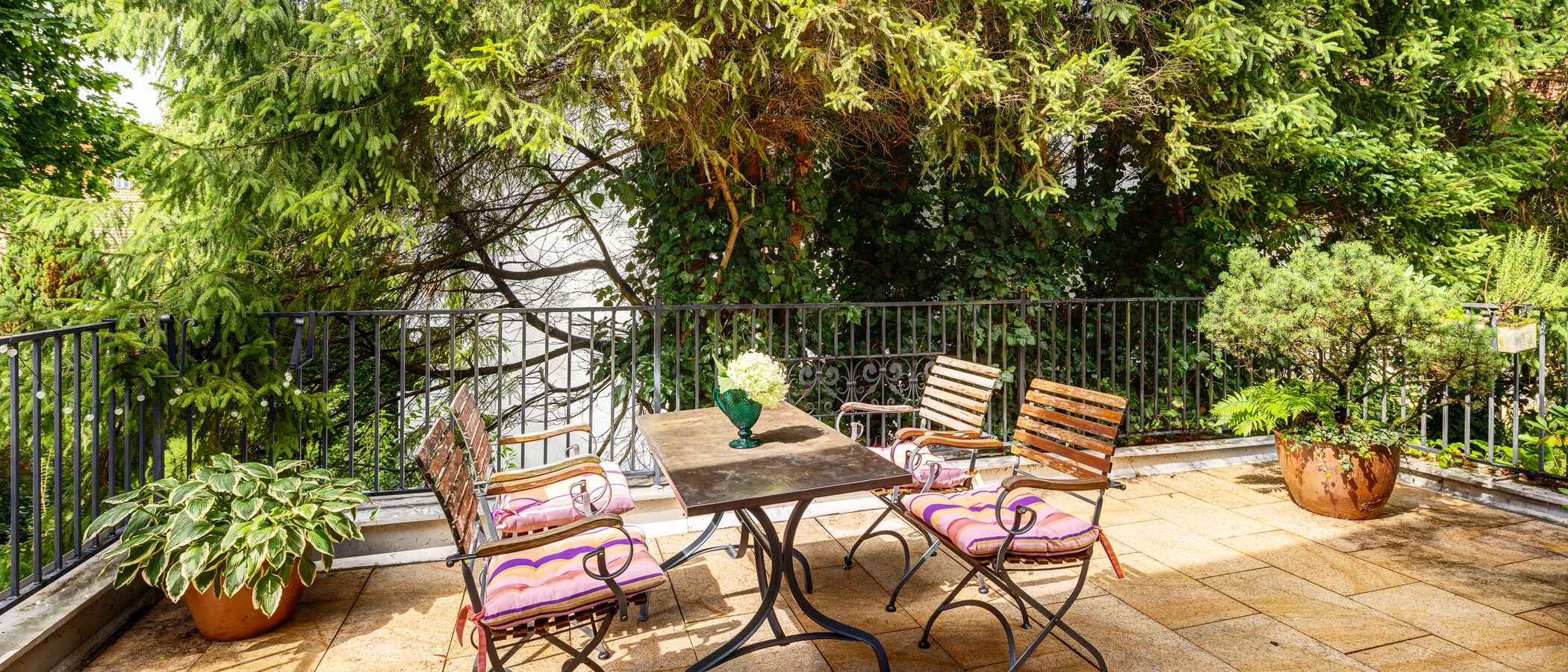 maisonette München Thalkirchen 01 terrazza sul tetto 9867
