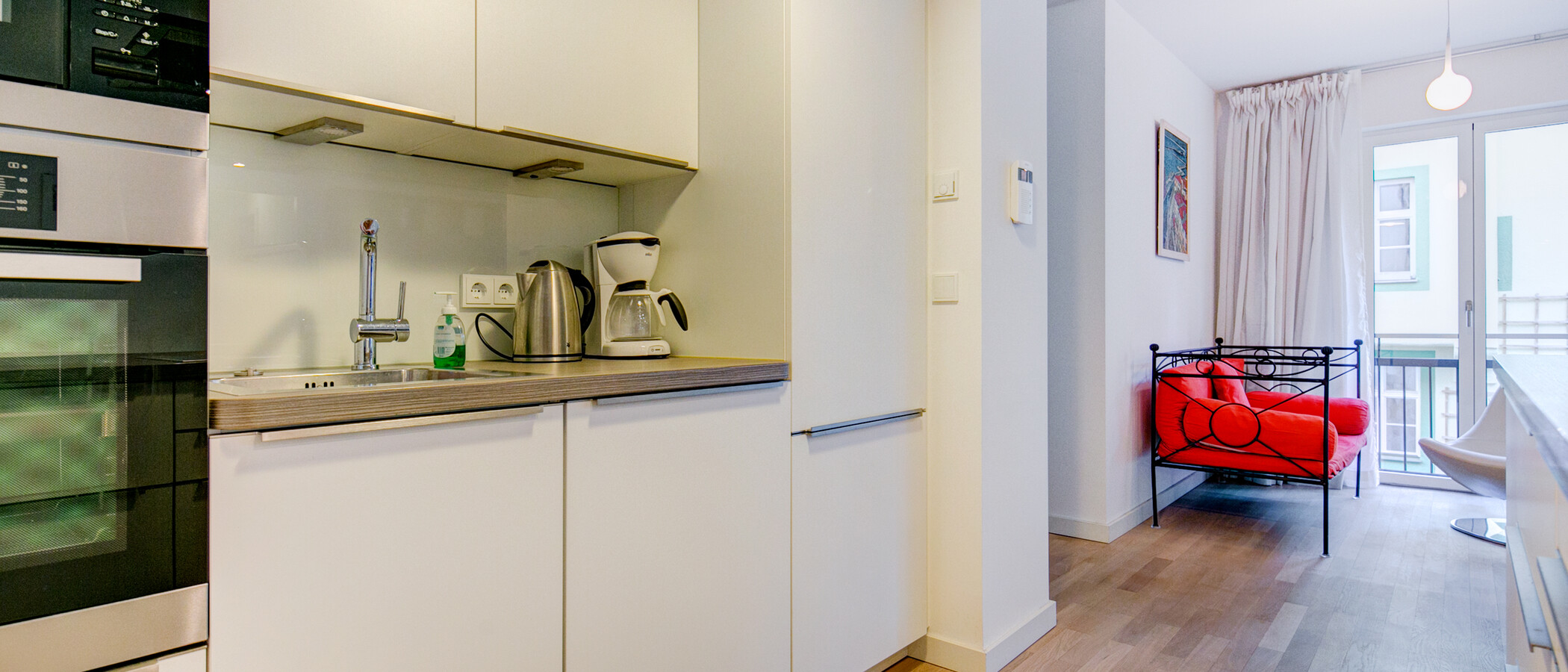 appartamento München Maxvorstadt - Universitätsviertel 03 cucina 9869