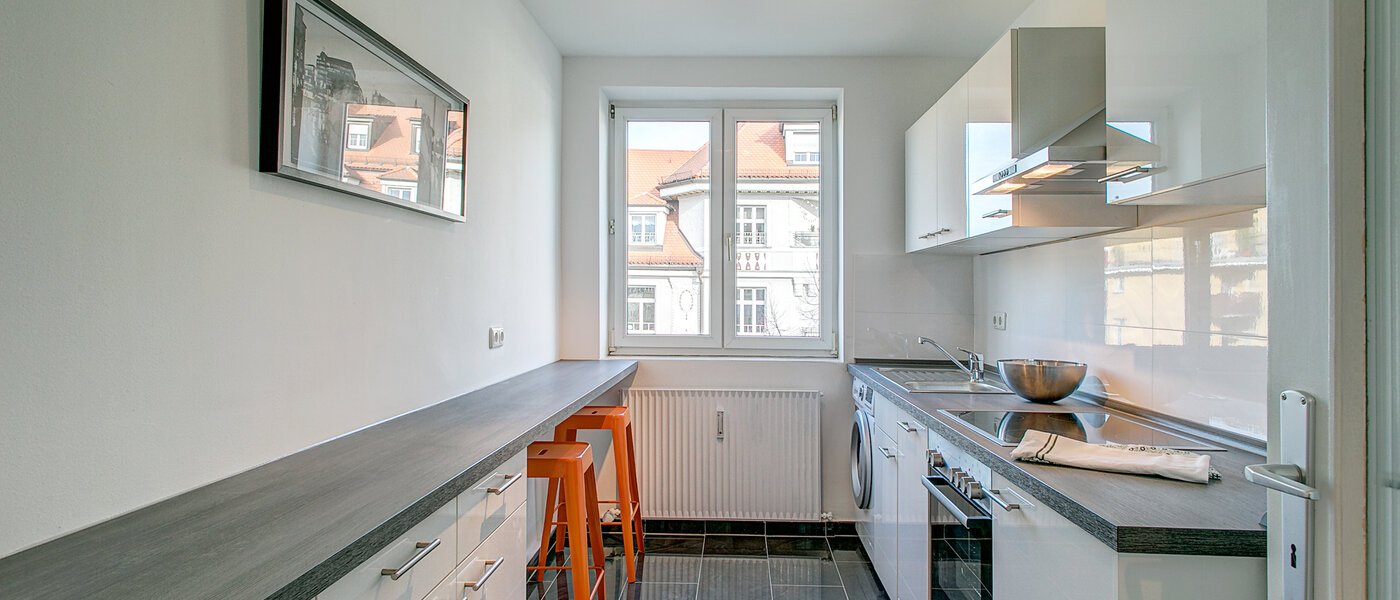 appartamento München Schwabing 01 cucina 9871