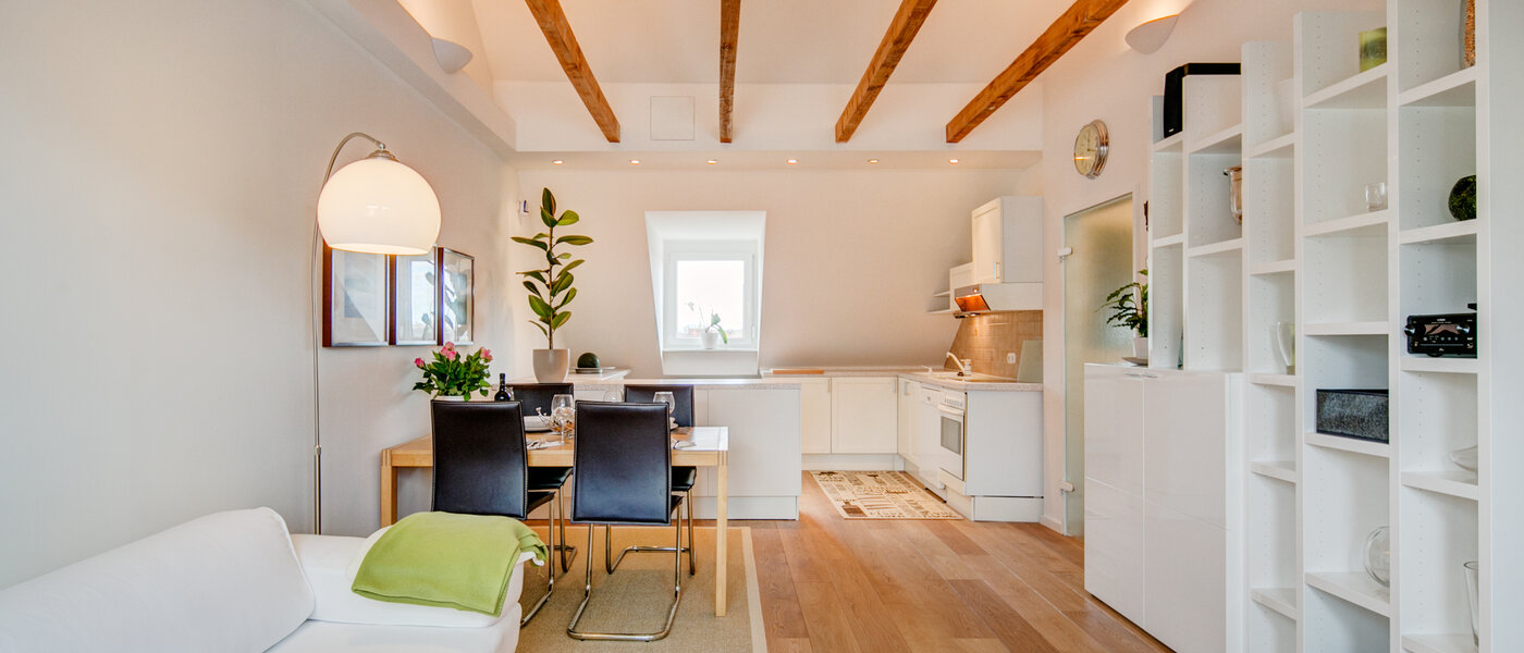 attico München Thalkirchen 01 soggiorno 9893