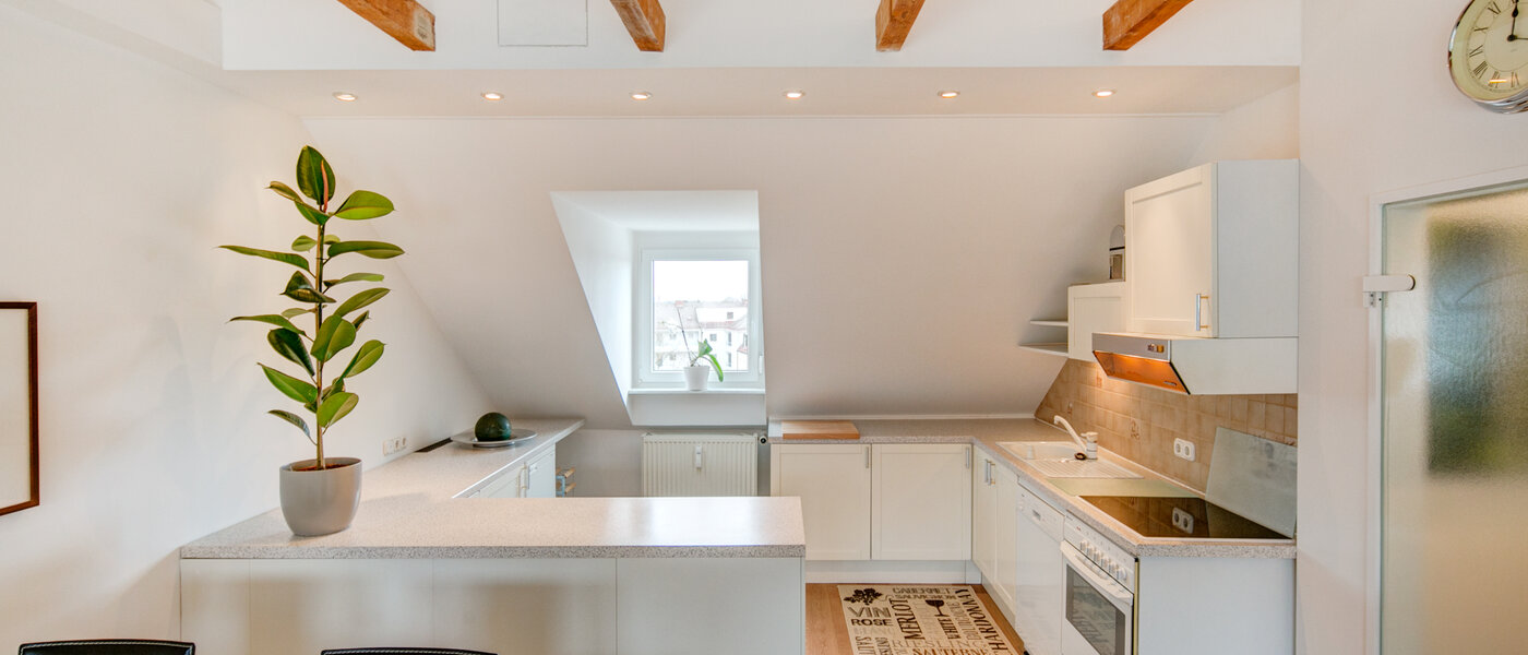 attico München Thalkirchen 01 cucina 9893