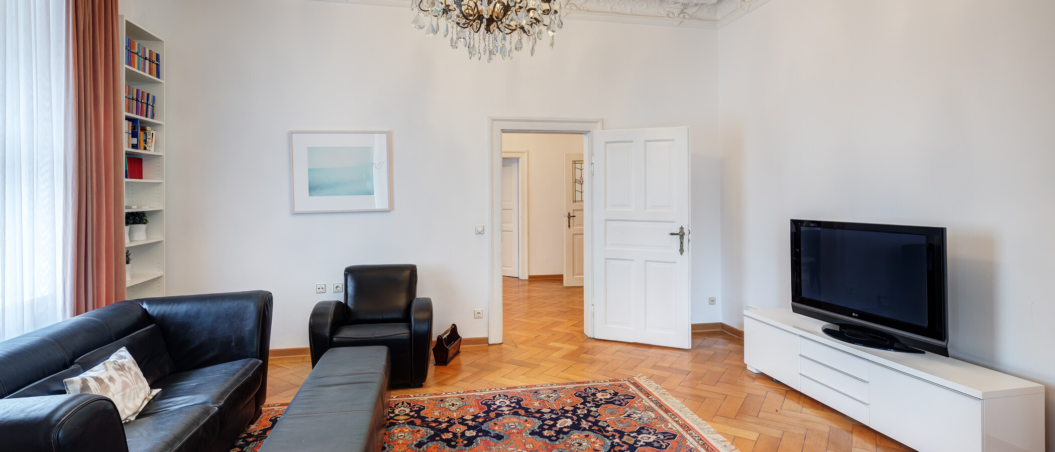 appartamento München Schwabing-Nord (zw. Belgrad- & Leopoldstraße) 03 soggiorno 9895