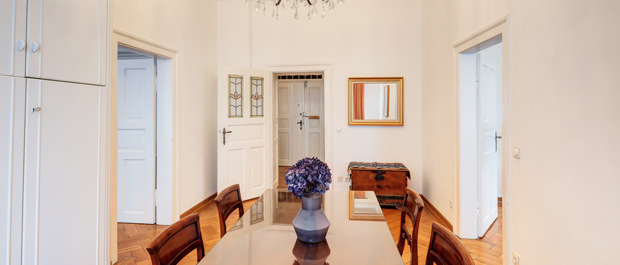 appartamento München Schwabing-Nord (zw. Belgrad- & Leopoldstraße) 01 sala da pranzo 9895