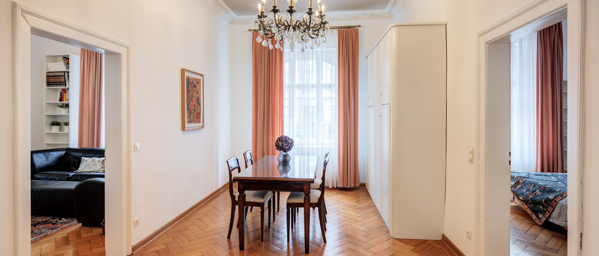 appartamento München Schwabing-Nord (zw. Belgrad- & Leopoldstraße) 03 sala da pranzo 9895