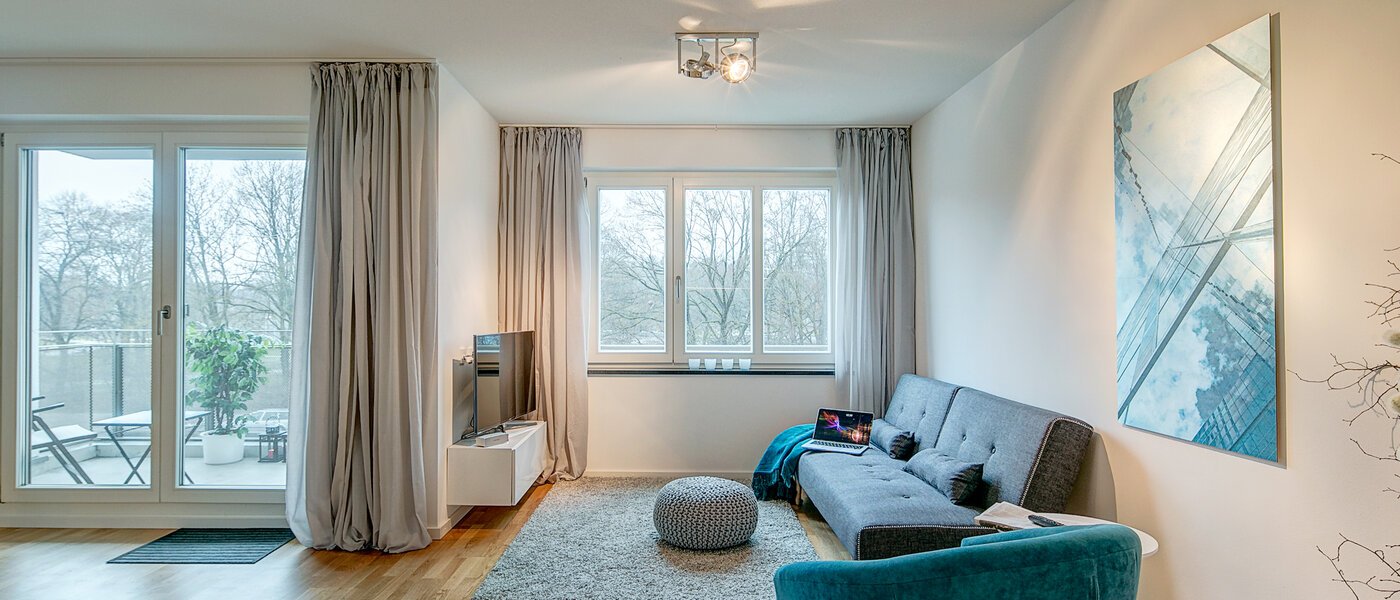 appartamento München Schwabing-Georgenschwaige 02 soggiorno 9904