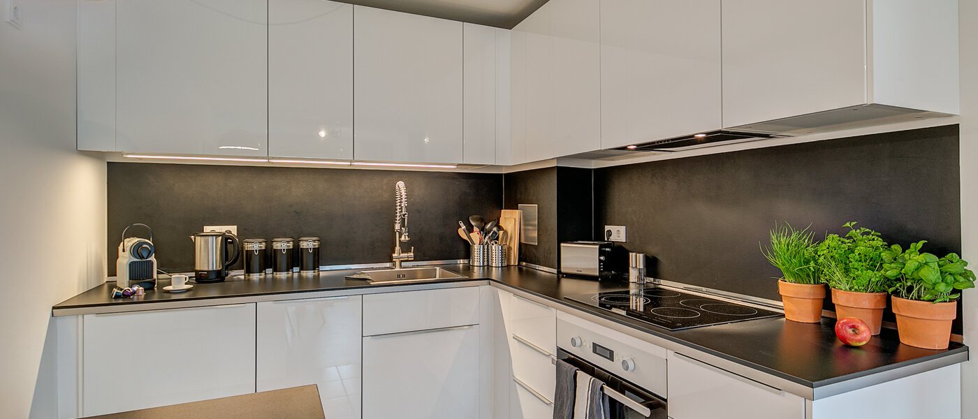 appartamento München Schwabing-Georgenschwaige 02 cucina 9904