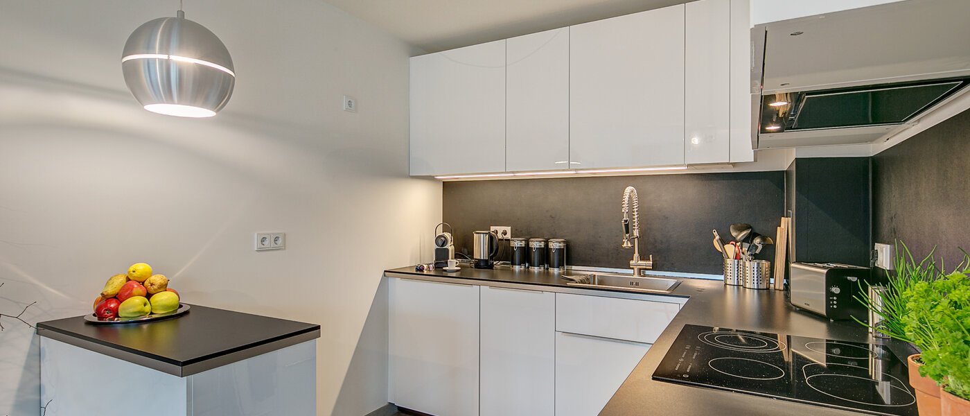 appartamento München Schwabing-Georgenschwaige 03 cucina 9904