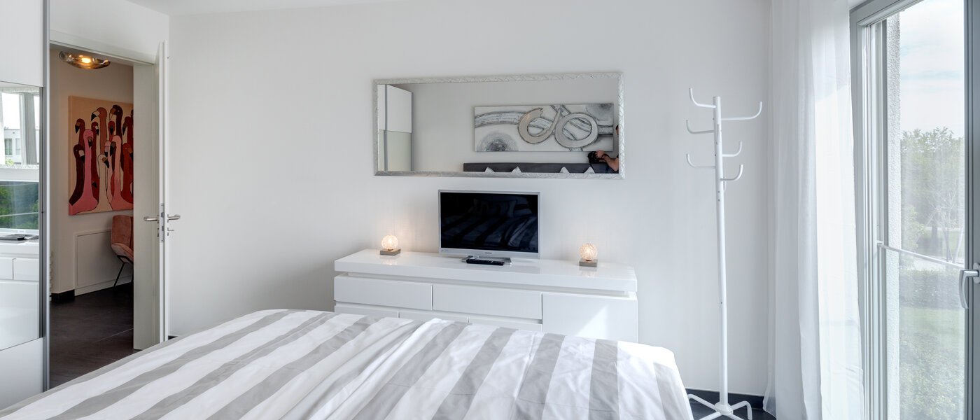 appartamento München Messestadt Riem 04 camera da letto 9917