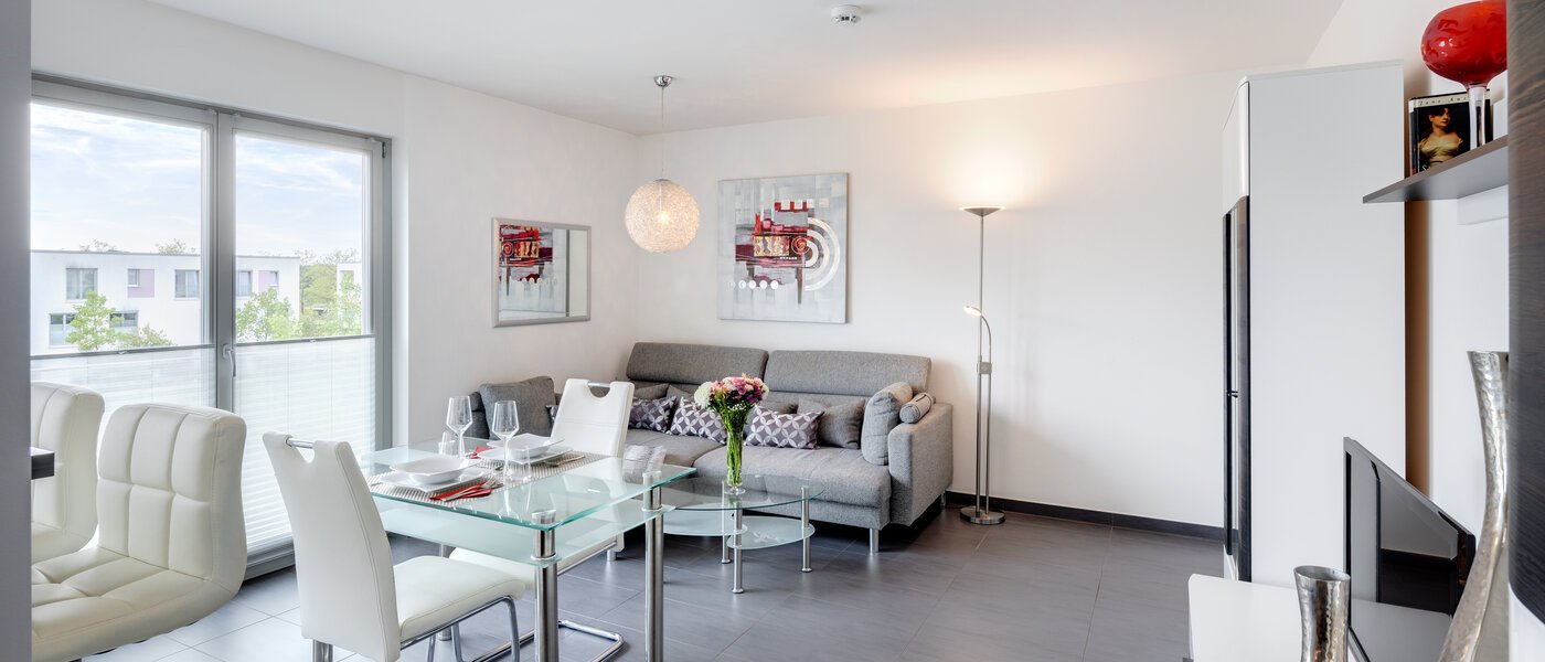 appartamento München Messestadt Riem 01 zona living 9917