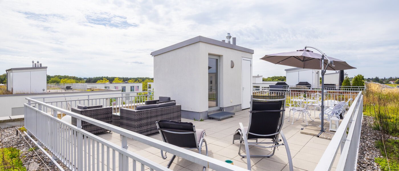 appartamento München Messestadt Riem 01 terrazza sul tetto 9917