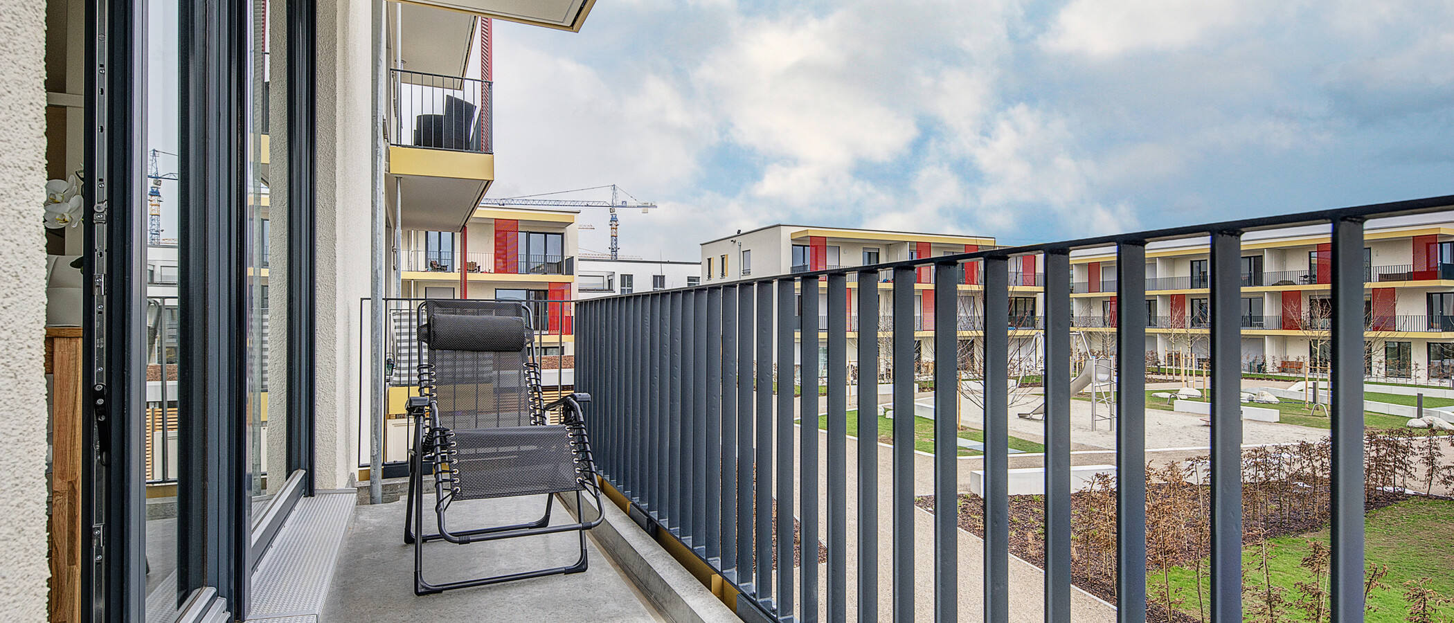 abitazione München Messestadt Riem 01 balcone 9927