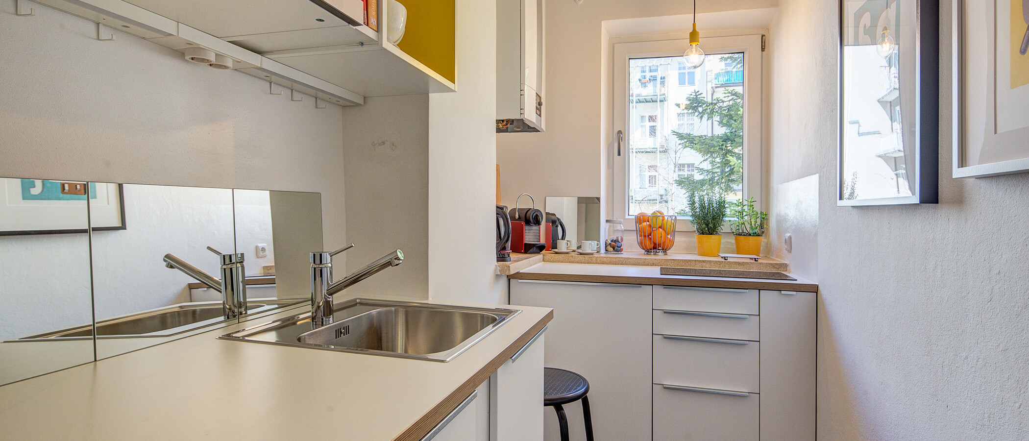 abitazione München Bogenhausen 01 cucina 9943