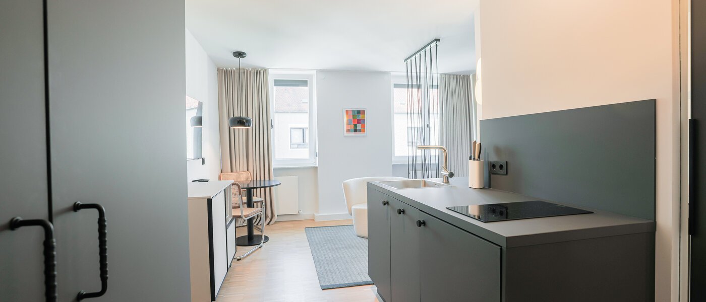 villa München Lehel 02 cucina 995